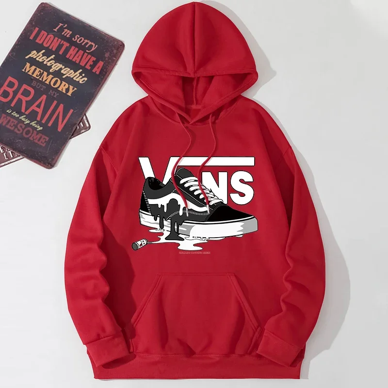 Exclusive Collab Fleece Hoodies Men Women Long Sleeve Sweaters Casual Hoodie Round Neck Sweatshirts Bottom Shirts Pullovers - Image 5
