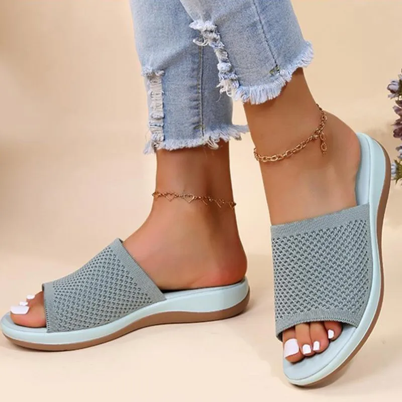 Summer Shoes Sandals Women Retro Shoes Woman Outdoor Women Shoe Non-Slip Sandals For Women Slides Footwear Female Slippers Woman - Image 4