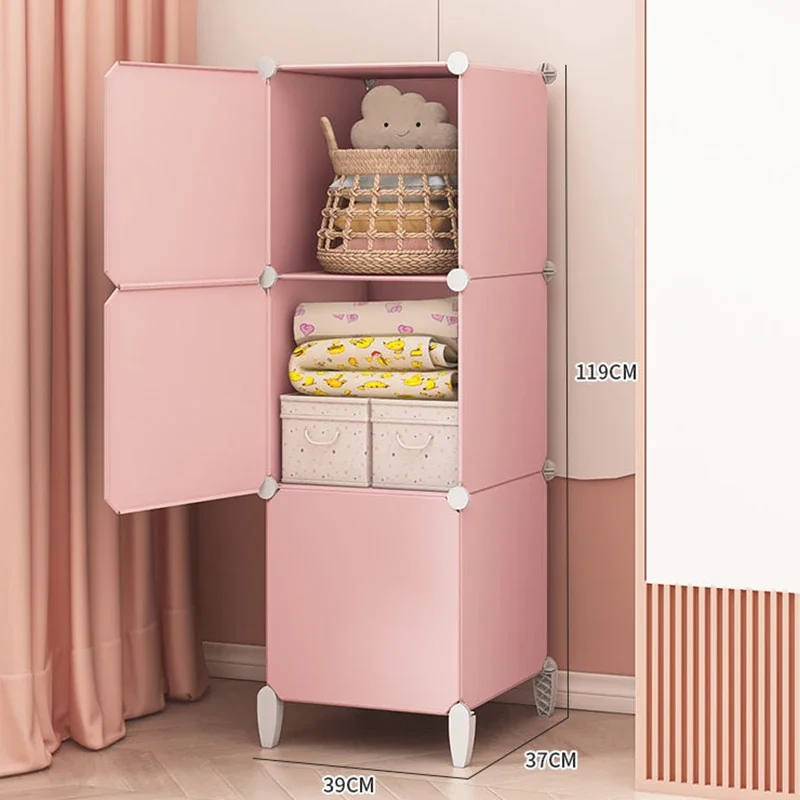 Modular Minimalist Wardrobe Space Saving Fabric Display Nordic Modern Wardrobe Living Room Baby Plastic Ropero Salon Furniture - Image 3