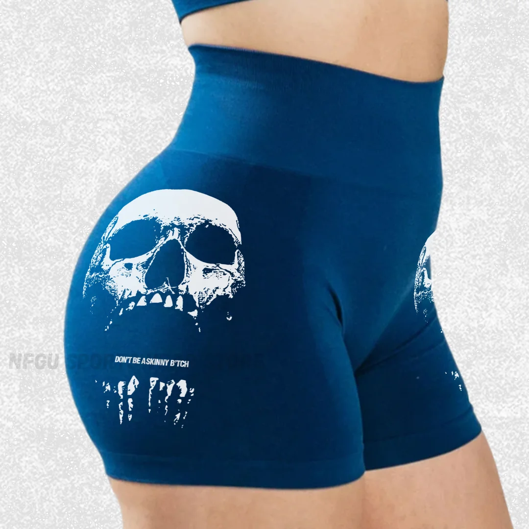 CBUM Women Seamless Shorts Chris Bumstead New In Elastic Shorts High Waist Yoga Wear 2024 Fashion Sportswear Womans Shorts - Image 3