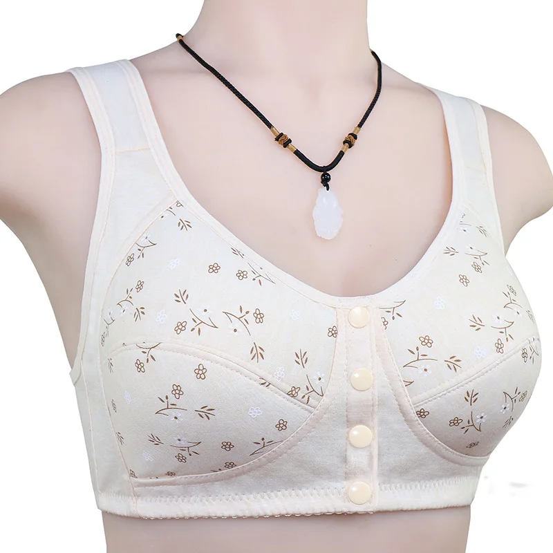 Cool Summer Comfy Cotton Bras For Women Push Up Sexy Lace Backless Vest Lingerie 80BC 85BC 90BC 95BC 100BC 105BC 110BC 115BC Y01 - Image 4