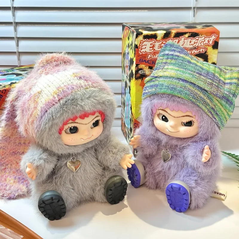 Authentic WAKUKU Maomao Trendy Party Series Mysterious Blind Box Wokuku Cute Handmade Trendy Plush Doll Birthday Gift - Image 3
