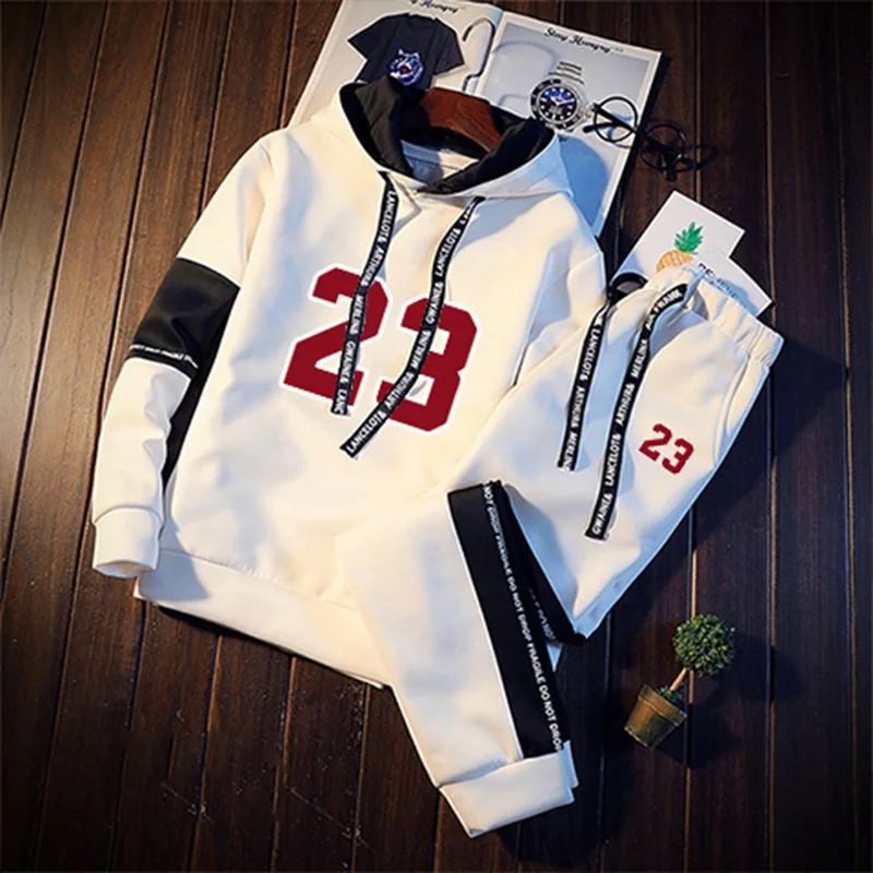 Sports Daily Hot Sale Casual Men's Tracksuit Hooded Long Sleeves Single Piece Sweatshirts And Sweatpants Comfort Outdoor Jogging - Image 3