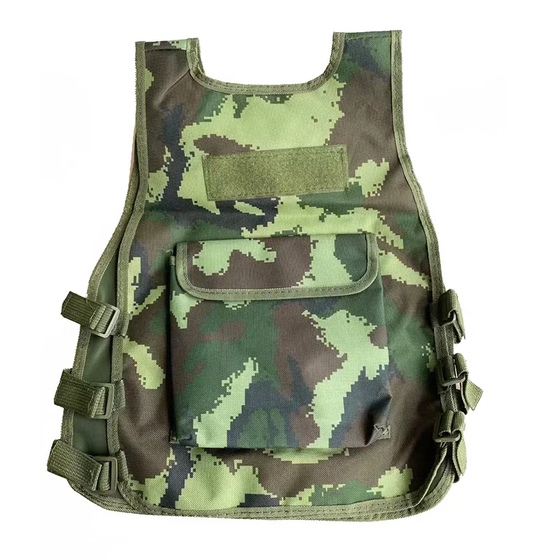 Army Fans Outdoor Children Vest Tactical Boy Girl Camouflage CS Game Vest Kids Hunting Cosplay Fishing CS Game Clothing - Image 4