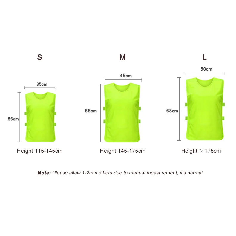 6PCS Adults Kids Training Vests Quick Drying Basketball Football Jerseys Soccer Vest Pinnies Practice Team Sports Vest Team - Image 3