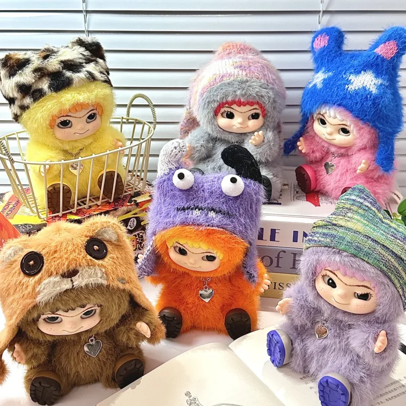 Authentic WAKUKU Maomao Trendy Party Series Mysterious Blind Box Wokuku Cute Handmade Trendy Plush Doll Birthday Gift - Image 2