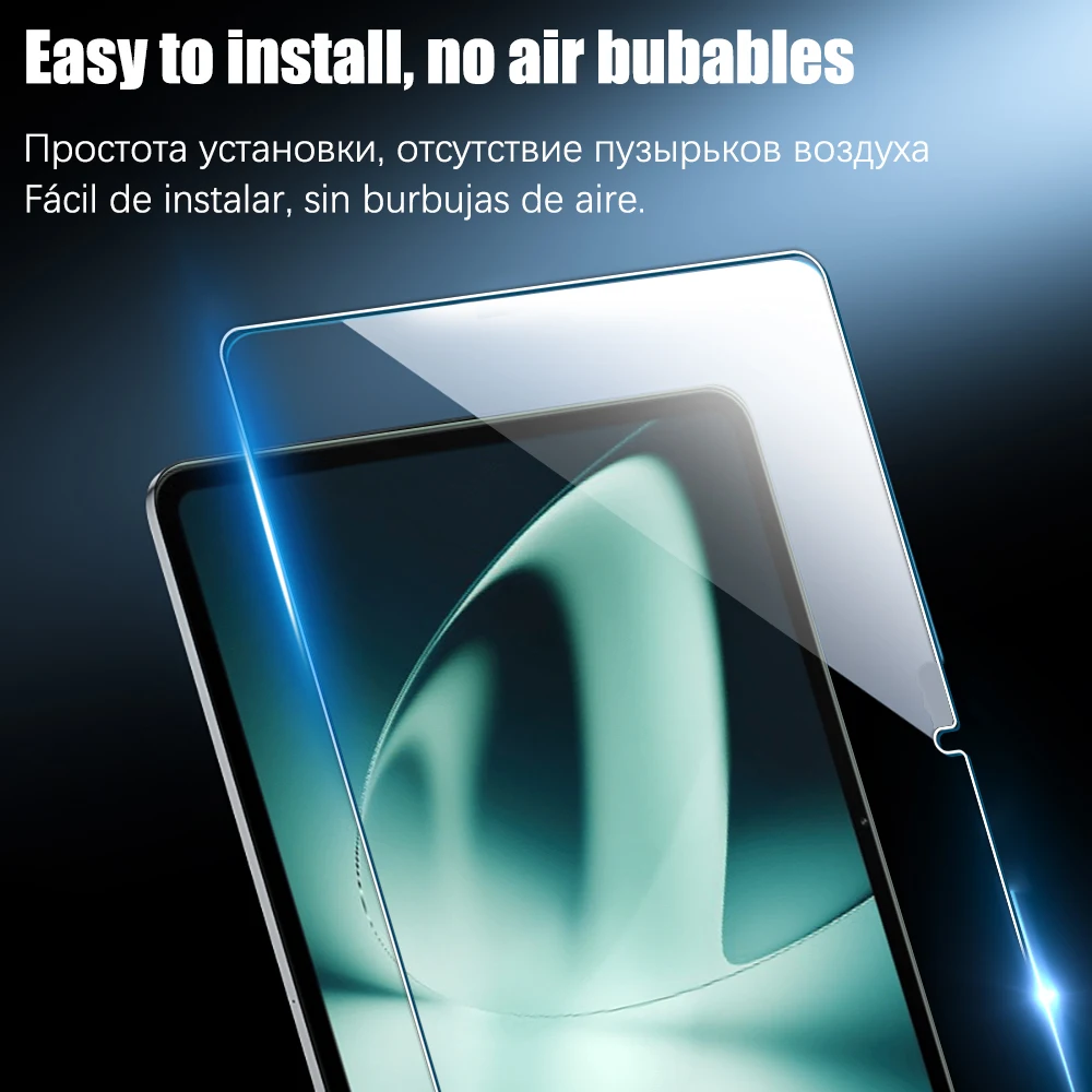 2Pcs 9H Tempered Glass For OnePlus Pad 2 Screen Protector For oneplus pad pro Fit Case Tablet Accessories Film - Image 2