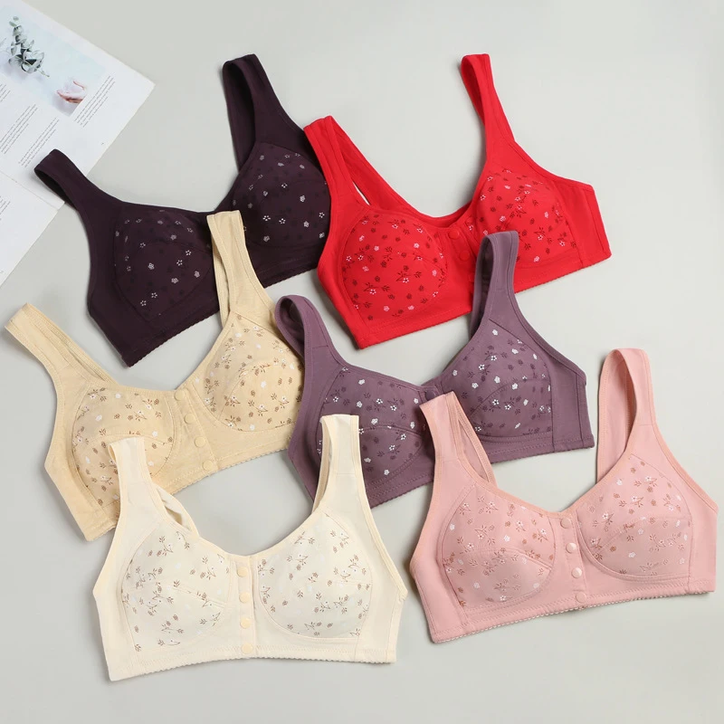 Cool Summer Comfy Cotton Bras For Women Push Up Sexy Lace Backless Vest Lingerie 80BC 85BC 90BC 95BC 100BC 105BC 110BC 115BC Y01 - Image 3