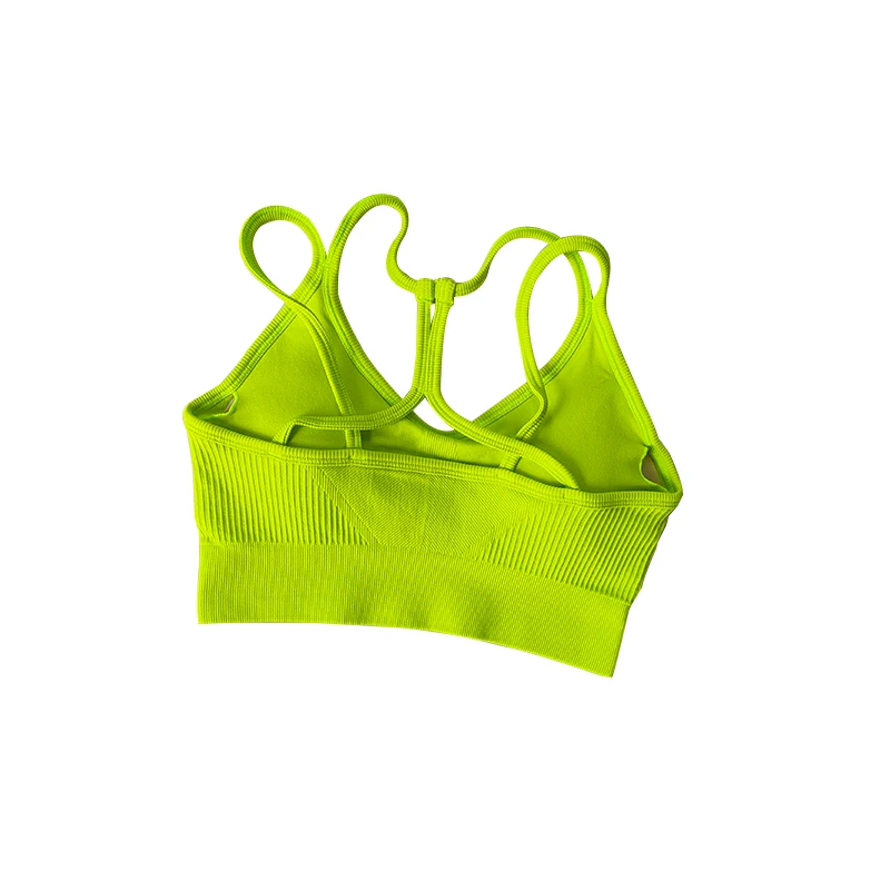 Sports underwear women's running shockproof summer quick drying back fitness bra vest professional training Yoga bra - Image 5