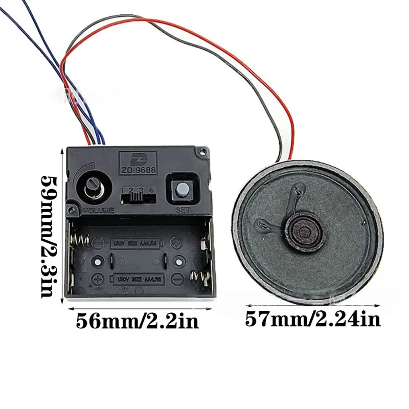 Silent Pendulum Wall Clock Luxury Music Box Set Wall Clock Mechanism Movement Machine Quartz Watch Report Punctually Accessories - Image 4