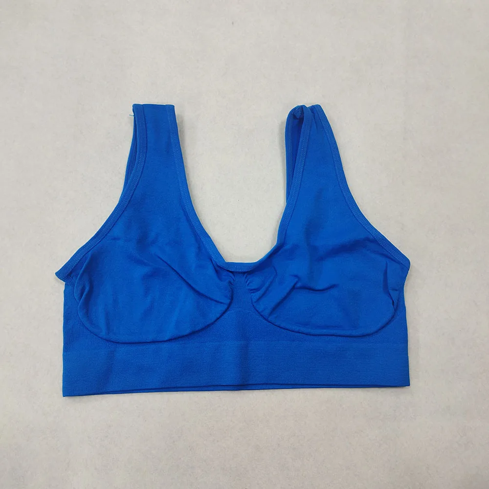 unlined Seamless Bra Vest Women sleep Underwear yoga sports Brassiere Big Size Top no sponge insert pad Bralette - Image 2