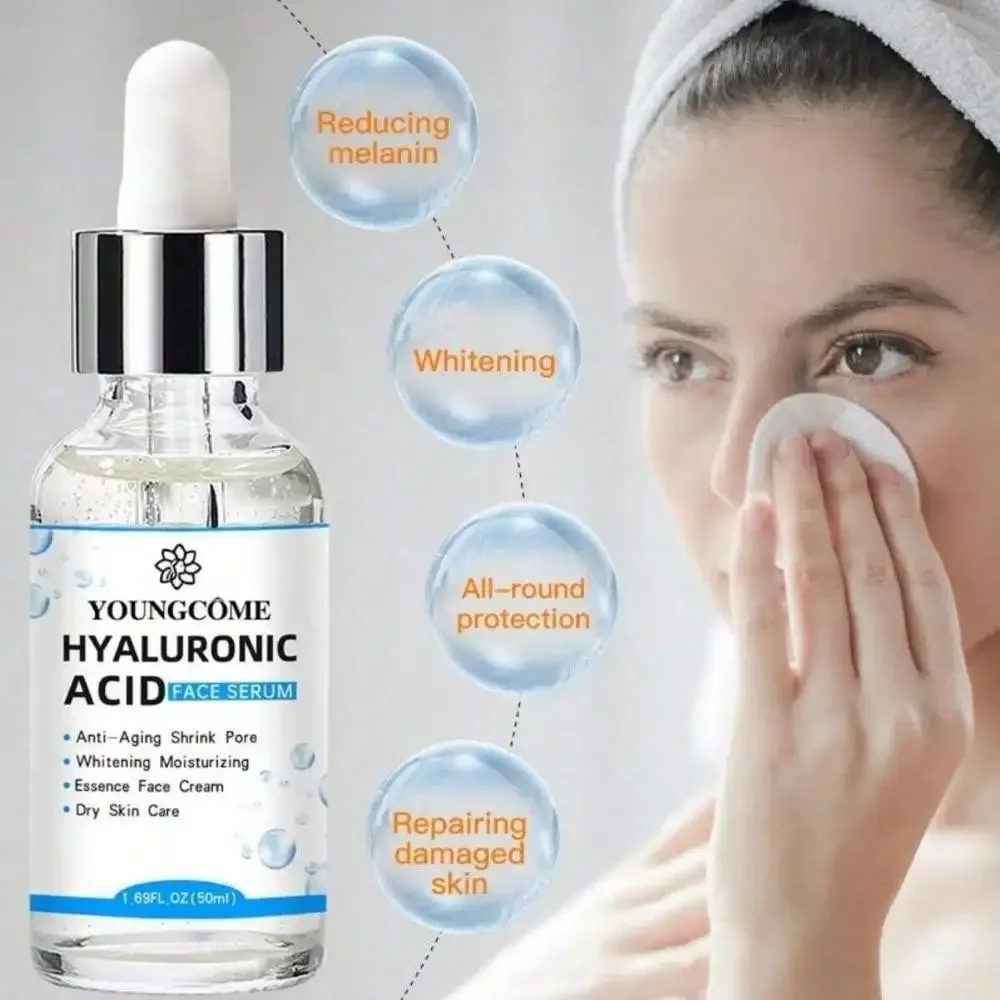 Hyaluronic Acid Facial Essence Deep Repair Moisturizing Facial Skin Anti-aging Essence Korean Skin Care Products - Image 3
