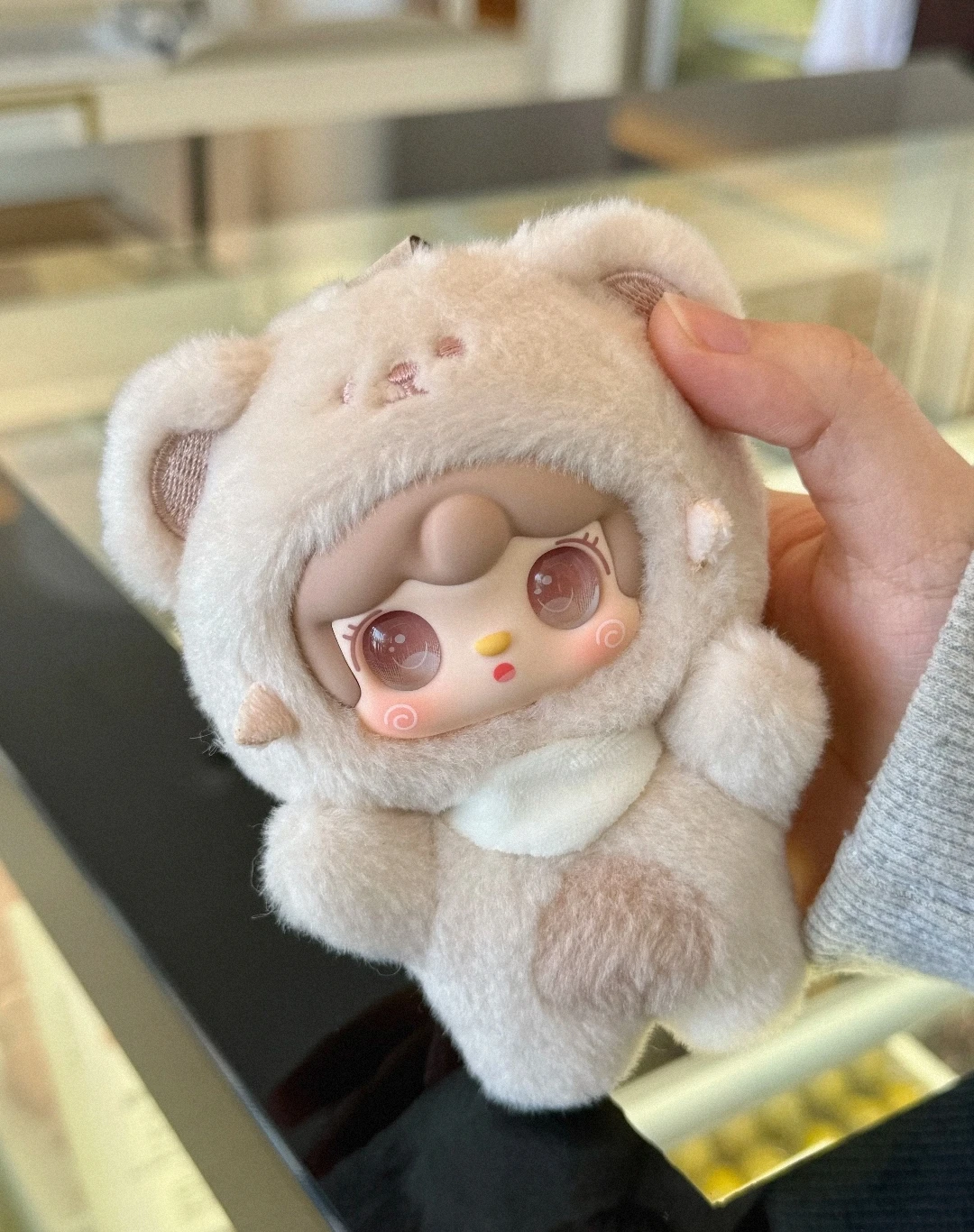 New Yooki V4 10cm Pendant Gen Bite Bear Series Vinyl Mini Blind Box Cute Decor Collection Figurine Kid Bestie Girl New Year Gift - Image 3
