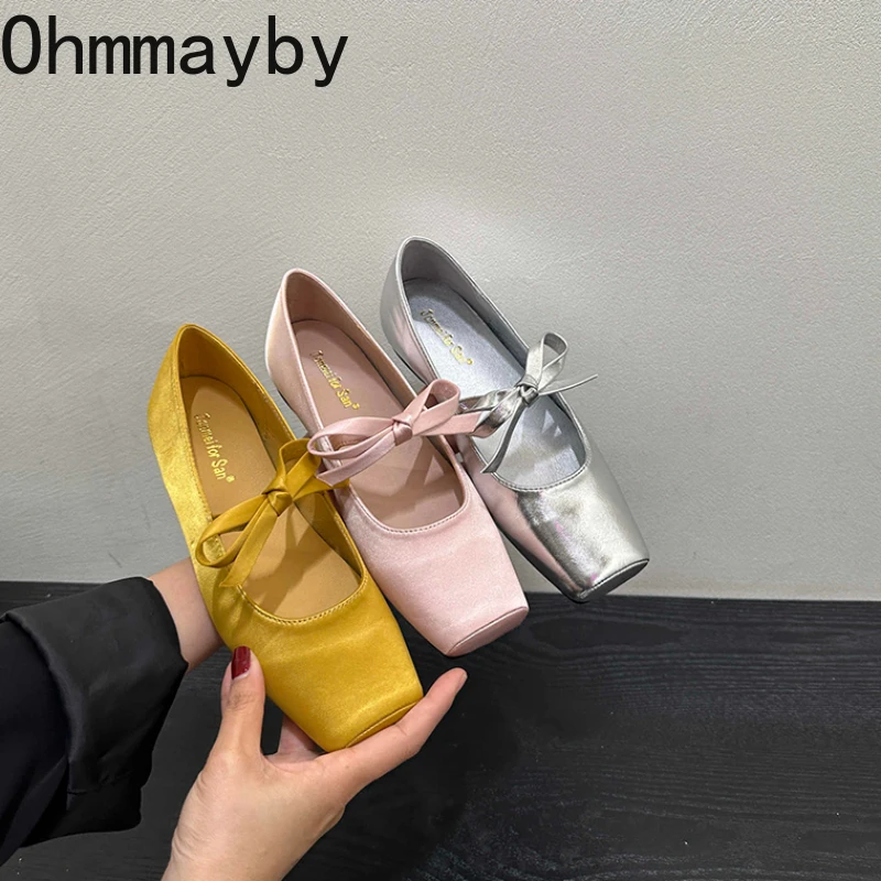 Designer Spring Flats Women's Ballet Shoes Comfort Soft Sole Shoes Outdoor Party Dress Female Slip On Shoes - Image 6