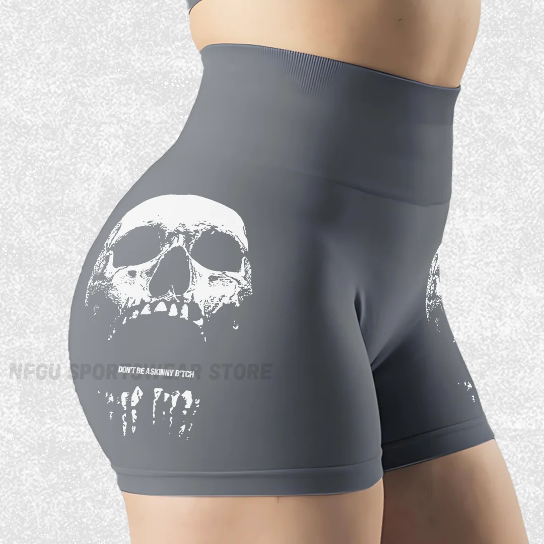 CBUM Women Seamless Shorts Chris Bumstead New In Elastic Shorts High Waist Yoga Wear 2024 Fashion Sportswear Womans Shorts - Image 4