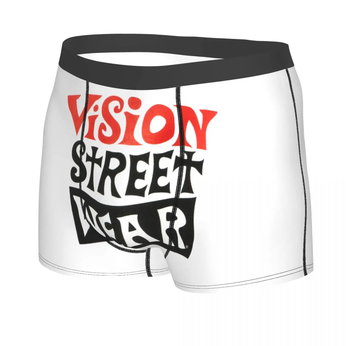Custom Cool Vision Street Wear Boxers Shorts Men Briefs Underwear Fashion Underpants - Image 2