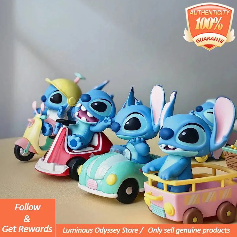 Kawaii Stitch Play Series Blind Box Lucky Mystery Box Anime Figure Model Collection Decoration Toys For Kids Xmas Gifts - Image 4