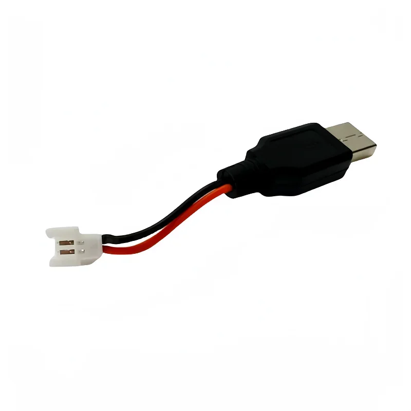 3.7V lithium battery USB charger charging cable USB to JST SM Futaba XH-3P RC remote control aircraft X5C X320 charger - Image 3