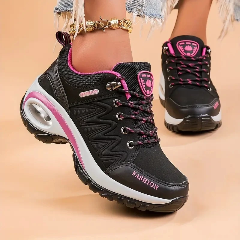 2023 Summer Women Casual Platform Shoes Outdoor Thick Sole Walking Shoes Women Casual Sports Shoes Anti Slip Camping Shoes - Image 6