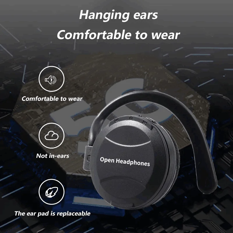 K6 TWS Sport Wireless Bluetooth Headset Running Stereo Music Universal Mini Dual Ear Hanging Headphones With Mic Noise Reduction - Image 2