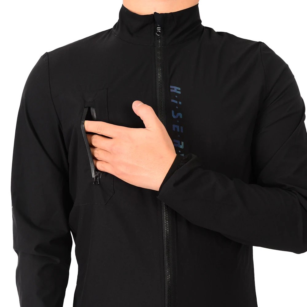 HISERWA Men Cycling Jacket Lightweight Waterproof Bicycle Windbreaker High Quality Quick Dry Cycling Raincoat MTB Bike Jersey - Image 4