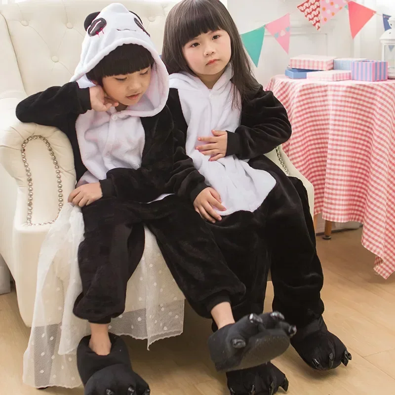 Pink Rabbit Pajamas Overalls Child Boy Girl Christmas Kigurumi Animal Anime Onesie Women Men Sleeping Wear Hooded Pyjama Set - Image 3