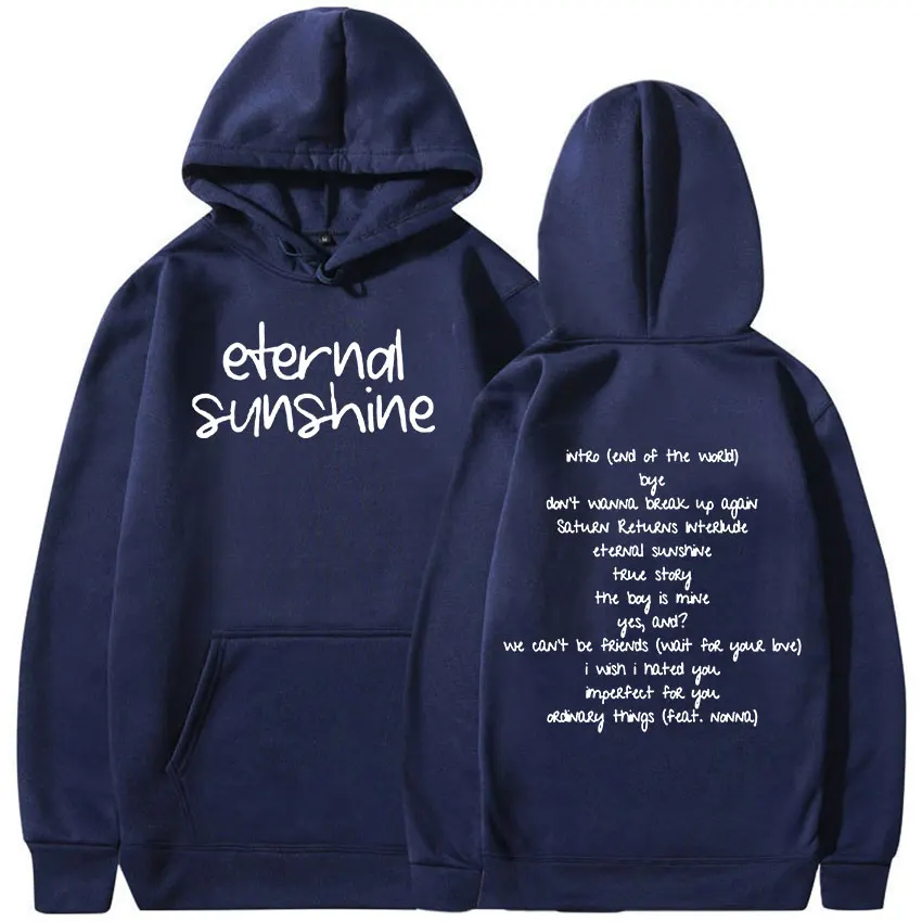 Ariana Grande Eternal Sunshine 2024 New Album Hoodie Men Women Casual Fashion Pullover Oversized Sweatshirts Hip Hop Streetwear - Image 6