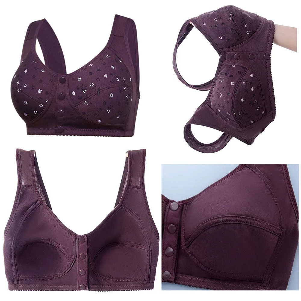 Cool Summer Comfy Cotton Bras For Women Push Up Sexy Lace Backless Vest Lingerie 80BC 85BC 90BC 95BC 100BC 105BC 110BC 115BC Y01 - Image 6