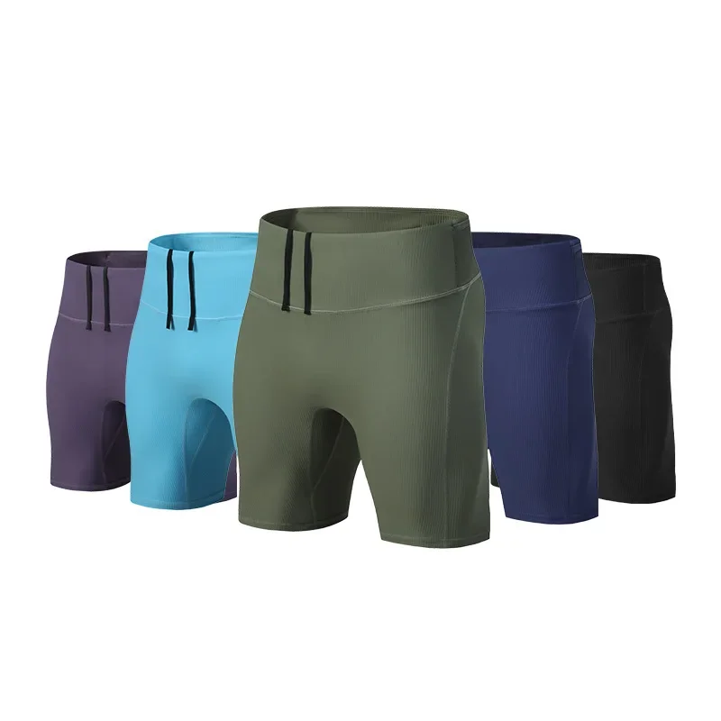Compression Shorts Tights Sport Man Multi Pocket Fitness Clothing Running Man Training Pants Gym Wear Workout Clothes Sportswear - Image 4