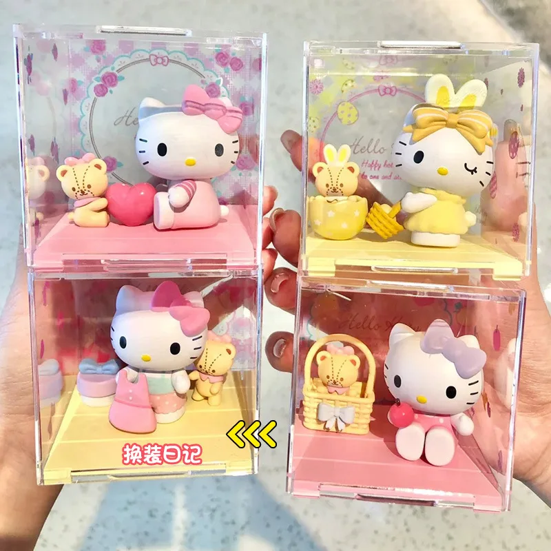 Kitty Sweetheart Playmate Series Blind Box Lovely Kitty Cat Collectible Handcrafted Mystery Box Action Figure Ornaments Toy Gift - Image 2