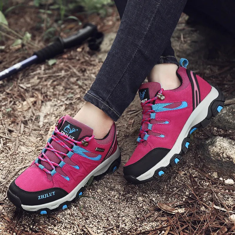 New Fashion Outdoor Hiking Shoes for Men Women Non-slip Breathable Trekking Sneakers Big Size 47 Travel Sport Shoes Trainers Men - Image 2