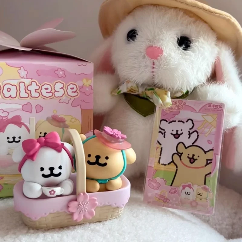 Miniso Maltese Romantic Cherry Blossom Series Blind Box Handmade Cute Doll Spring Girl Gift Mystery Box Toy - Image 6