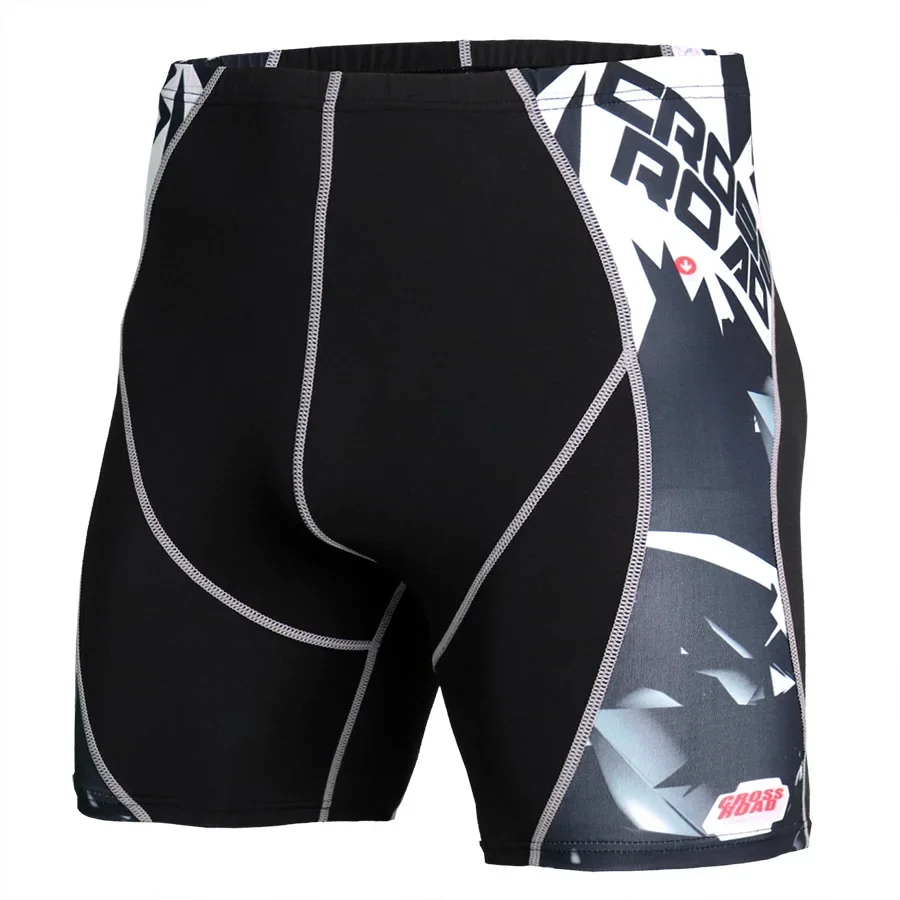 MMA Compression Shorts Running Tights Men's Gym Leggings Workout Sweatpants Training Jogging Fitness Quick Dry Short Pants - Image 4
