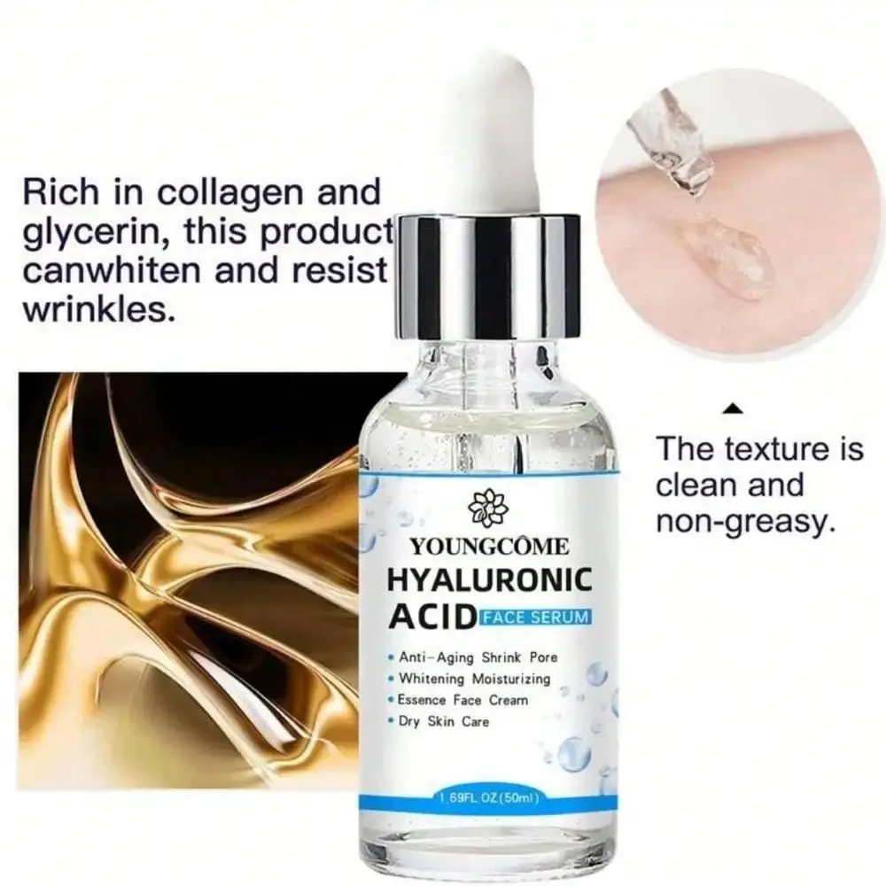 Hyaluronic Acid Facial Essence Deep Repair Moisturizing Facial Skin Anti-aging Essence Korean Skin Care Products - Image 4