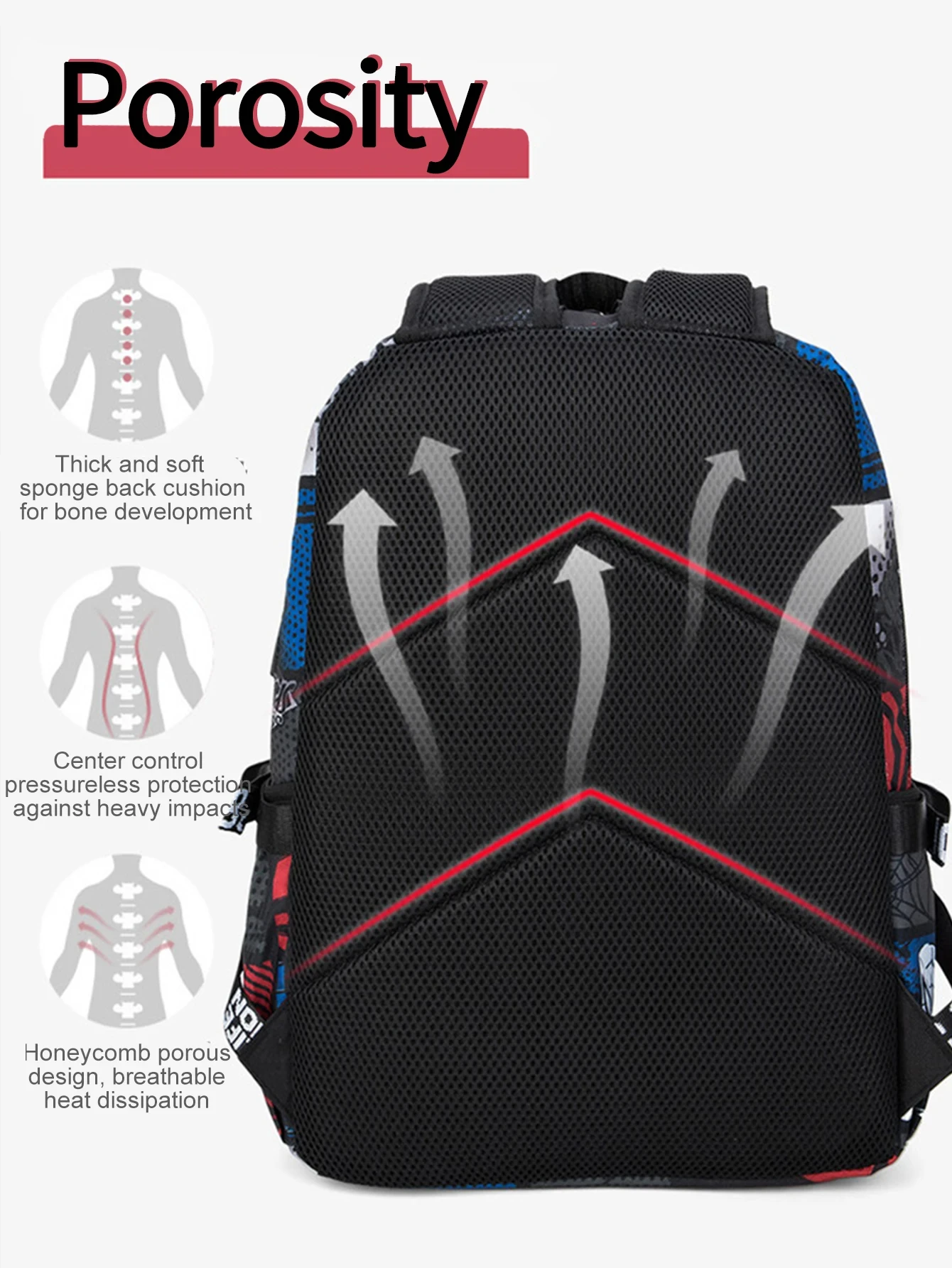 Anti-theft Backpack Men Waterproof Rucksack Backpacks for Women of Fabric Casual Travel Backpack Senior School Student Schoolbag - Image 3