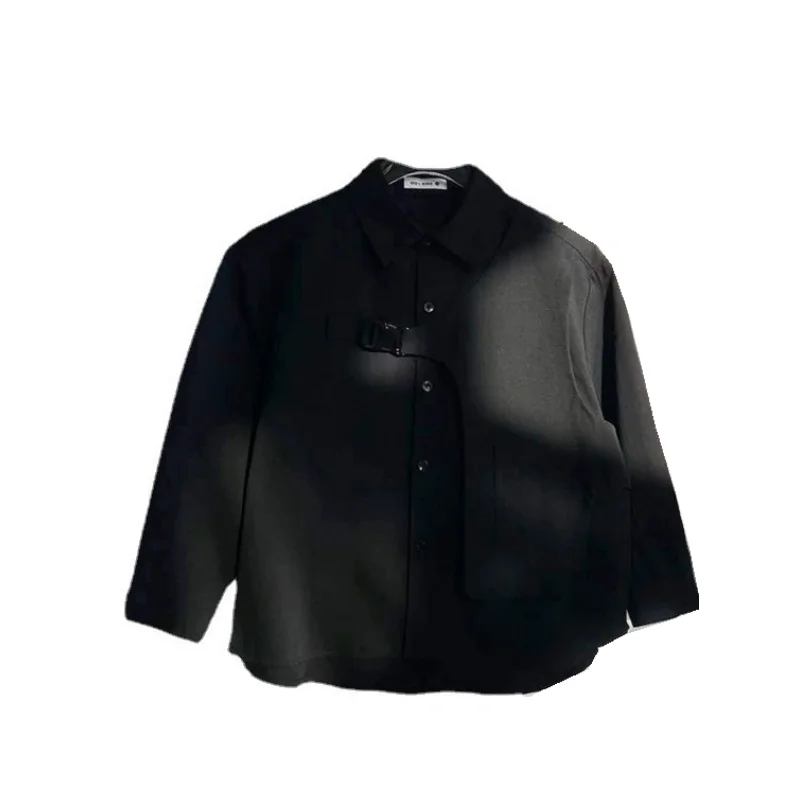 Boys Baby's Kids Blouse Jacket Outwear 2023 Black Spring Autumn Shirts Cotton Gift Plus Size Children's Clothing - Image 6