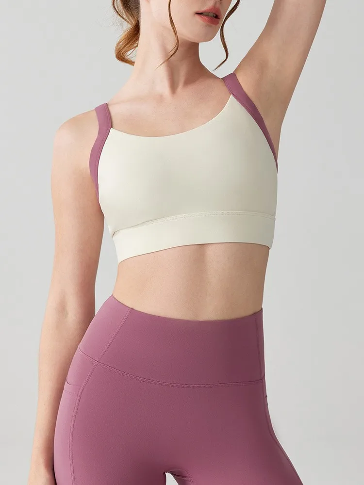 Sports Bra Crop Top Bras for Women Gym Tops Sexy Yoga Bra Open Back Workout Top Running Underwear Fitness Bra SportsTop 2024 - Image 5