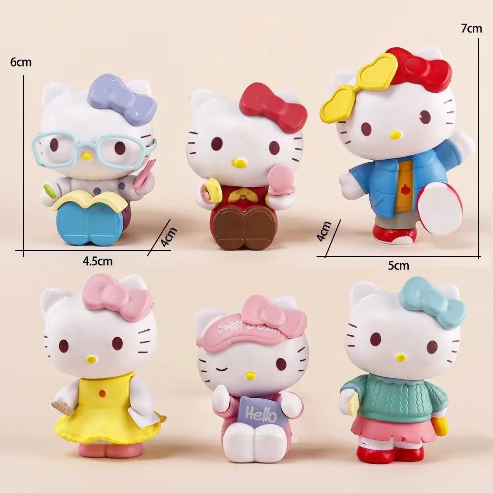 Sanrio Hello Kitty Blind Box Ornaments Anime Figure Children's Toys Christmas Birthday Gifts Room Decoration Girl Gift - Image 6