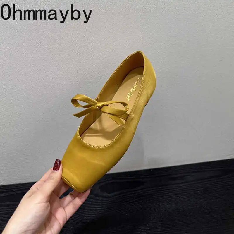 Designer Spring Flats Women's Ballet Shoes Comfort Soft Sole Shoes Outdoor Party Dress Female Slip On Shoes - Image 4