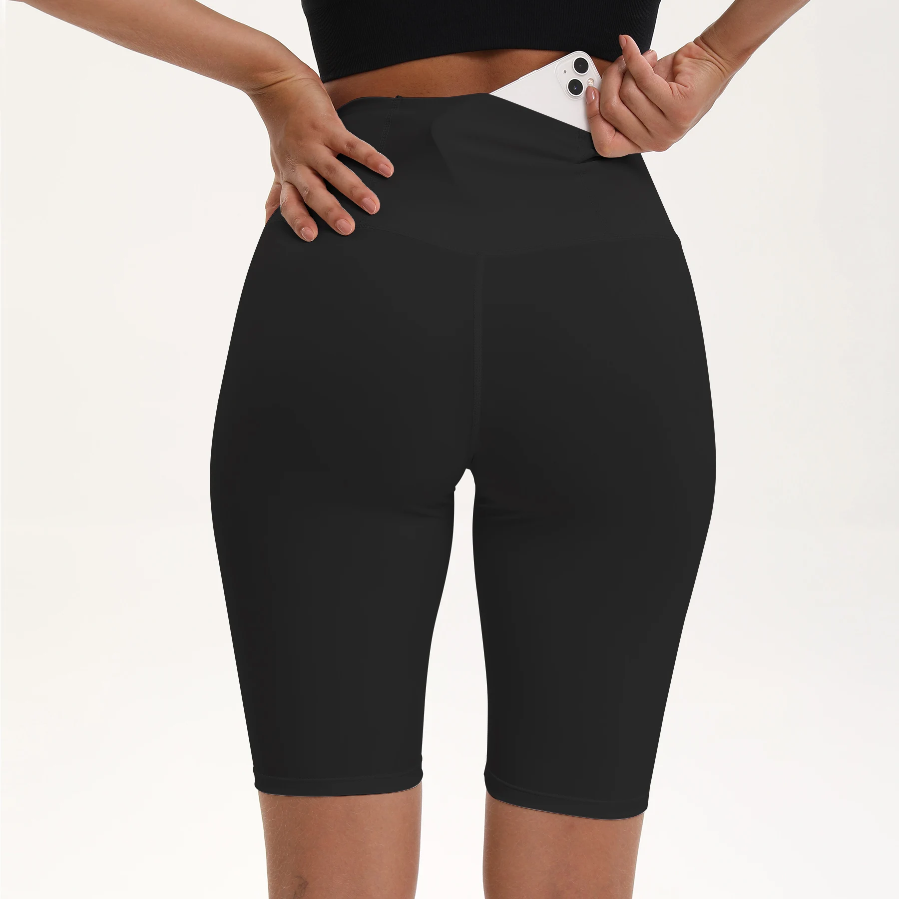 Women's Fitness workout Shorts High Waist Tight Cycling Yoga Shorts Summer Breathable quick-dry Sports Pants Gym Running Pants - Image 6