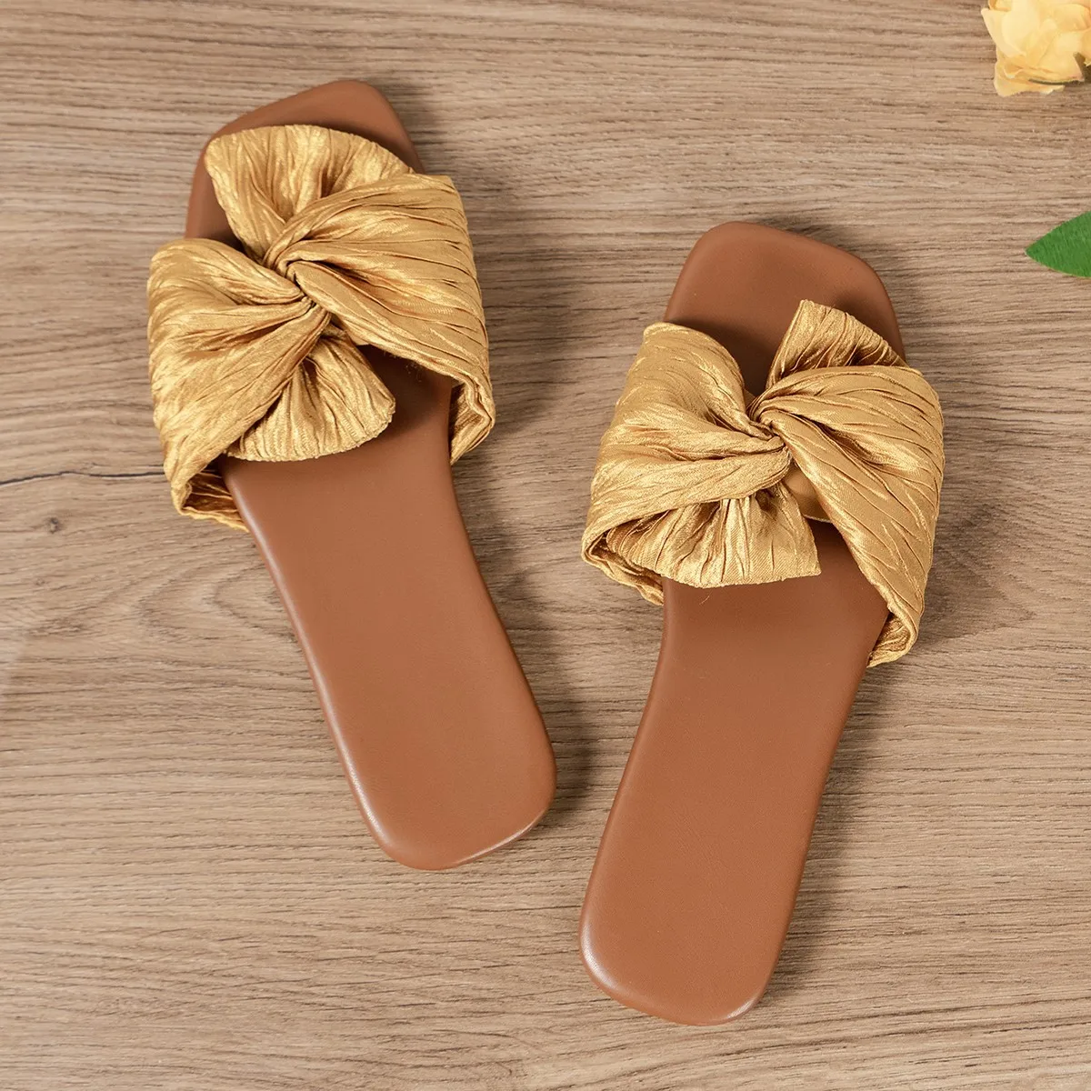 Summer Woman Slippers Fashion Brand Casual Slides Ladies Flat Shoes Woman Peep Toe Beach Sandals Outdoor Flip Flops Low Heel - Image 5