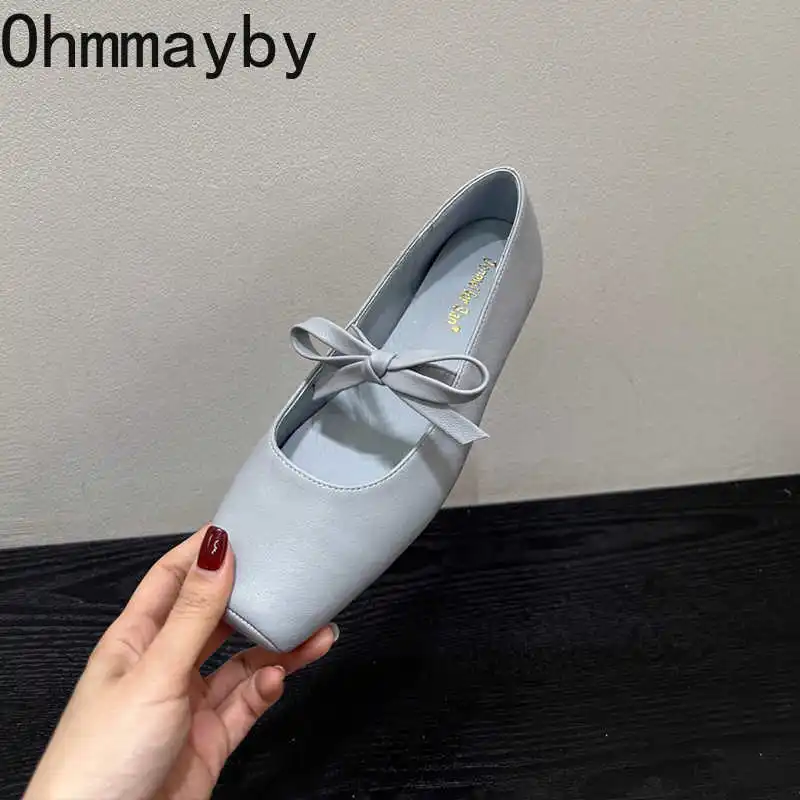 Designer Spring Flats Women's Ballet Shoes Comfort Soft Sole Shoes Outdoor Party Dress Female Slip On Shoes - Image 5