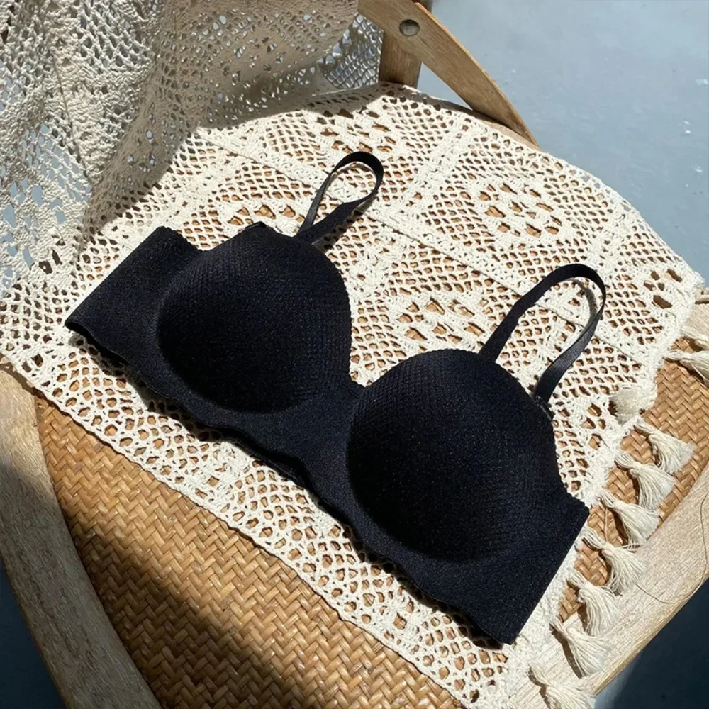 2025 Sexy Bras Women Solid Color Seamless Underwear Wireless Lingerie One-pieces Convertible Straps Brassiere Bra Women Lingerie - Image 2