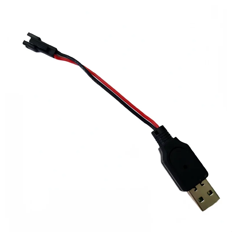 3.7V lithium battery USB charger charging cable USB to JST SM Futaba XH-3P RC remote control aircraft X5C X320 charger - Image 6