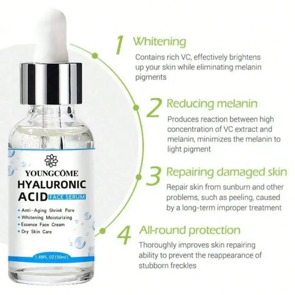 Hyaluronic Acid Facial Essence Deep Repair Moisturizing Facial Skin Anti-aging Essence Korean Skin Care Products - Image 6