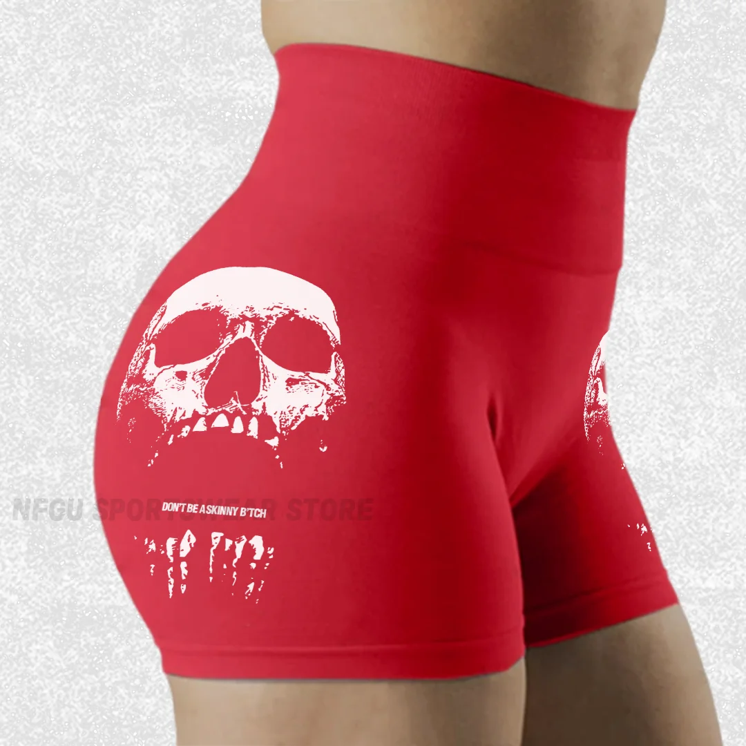 CBUM Women Seamless Shorts Chris Bumstead New In Elastic Shorts High Waist Yoga Wear 2024 Fashion Sportswear Womans Shorts - Image 2