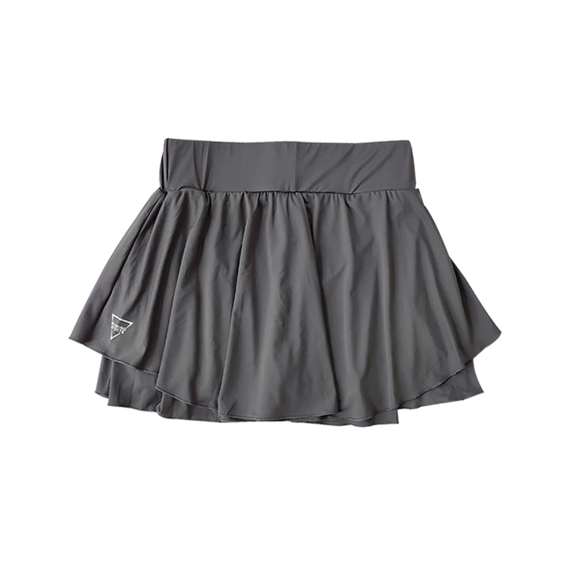 Sports skirt fake two-piece running skirt womensummer quick drying hip covering light proof breathable tennis Yoga skirt pants - Image 5