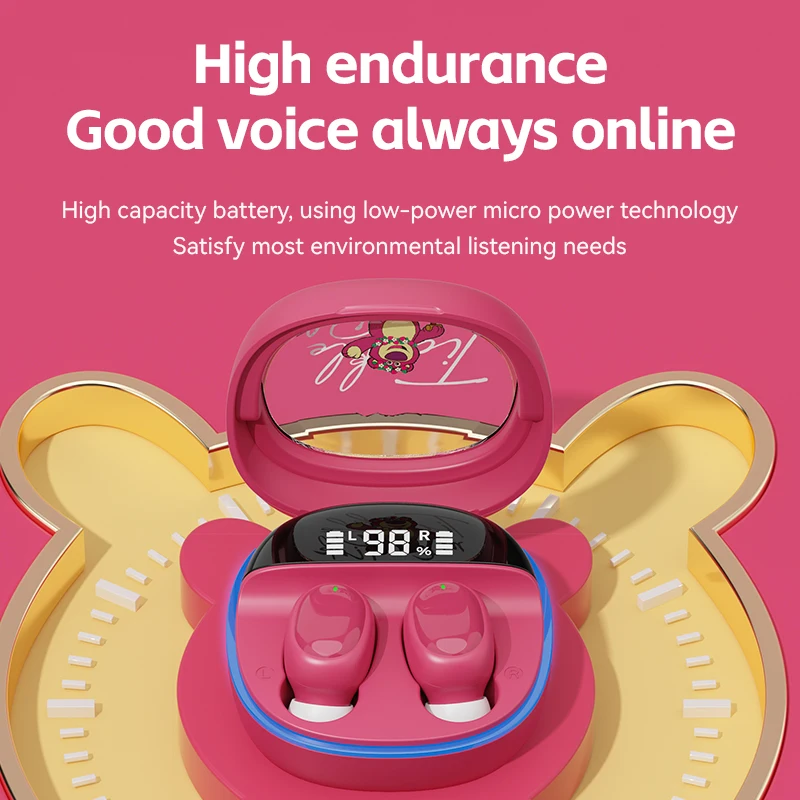 Disney M41 Bluetooth Wireless Headphones with High-Definition Sound Quality, Noise Cancelling Music Headset with Super Long Batt - Image 4
