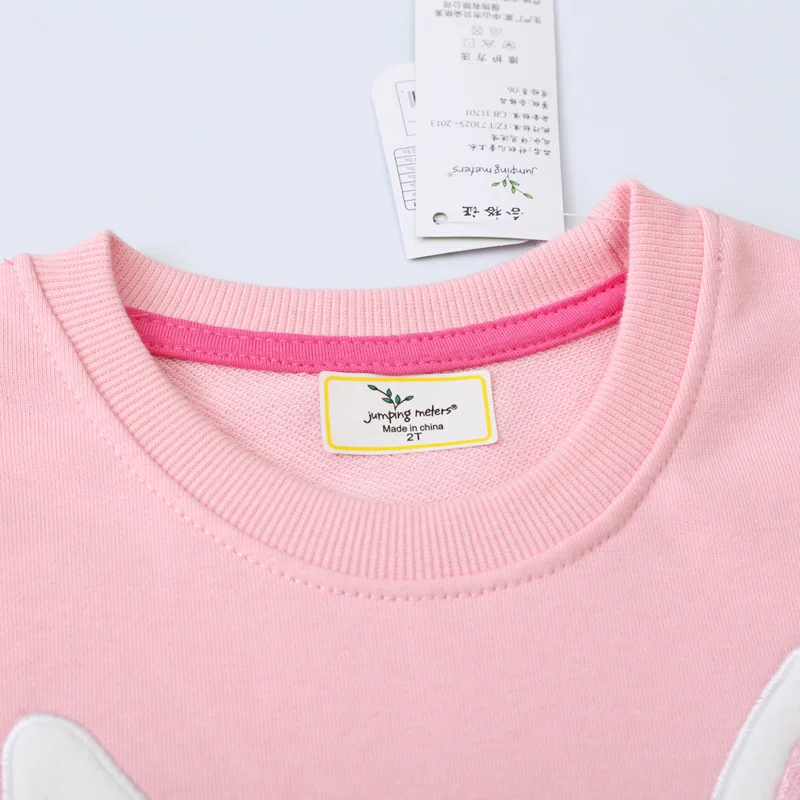 Jumping Meters 2-7T Girls Boys Sweatshirts for Winter Spring Toddler Cotton Bunny Hooded Tops Fashion Sport Children Shirt - Image 5
