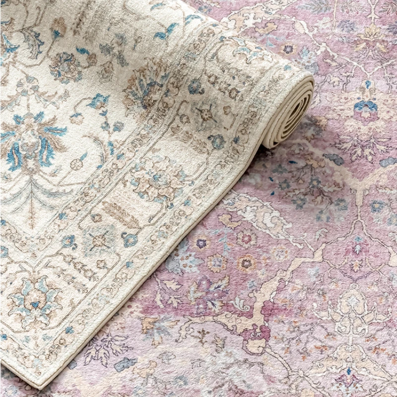 Carpet for Living Room Bohemian Retro Bedroom Plush Rug Home Decoration Luxury Cloakroom Fluffy Mat ковер Tapis Salon 러그 Tapete - Image 6